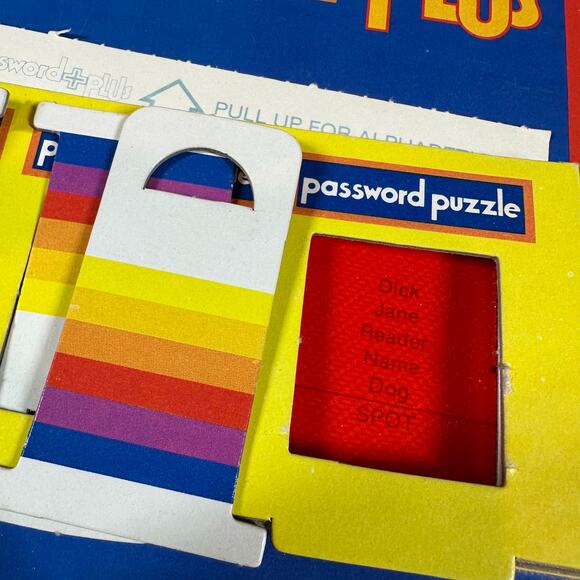 Vintage Password Plus TV Game Show Board Game Milton Bradley - Picture 5 of 7